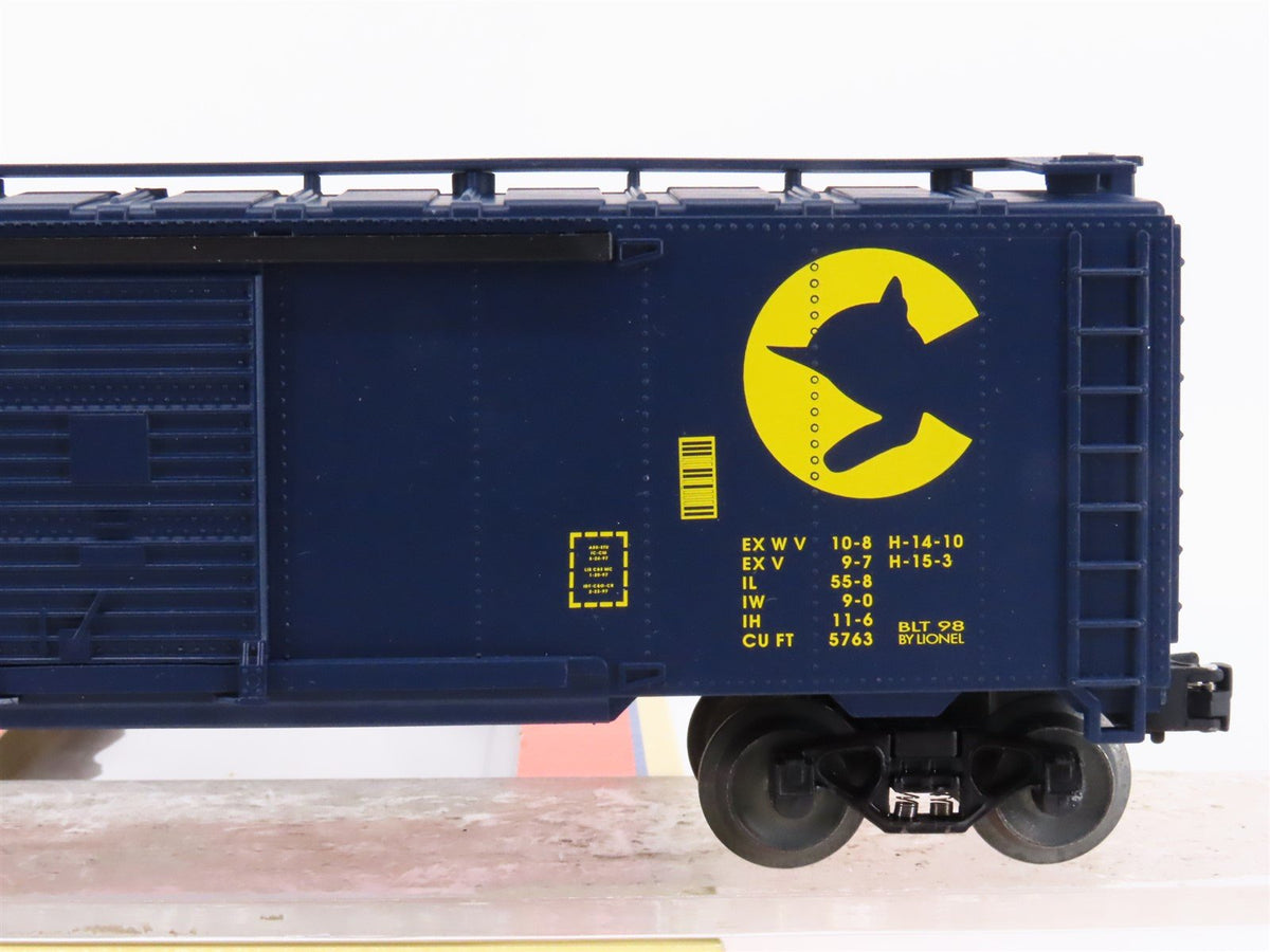 O Gauge 3-Rail Lionel 6-17245 C&amp;O Chessie System Single Door Box Car #495119