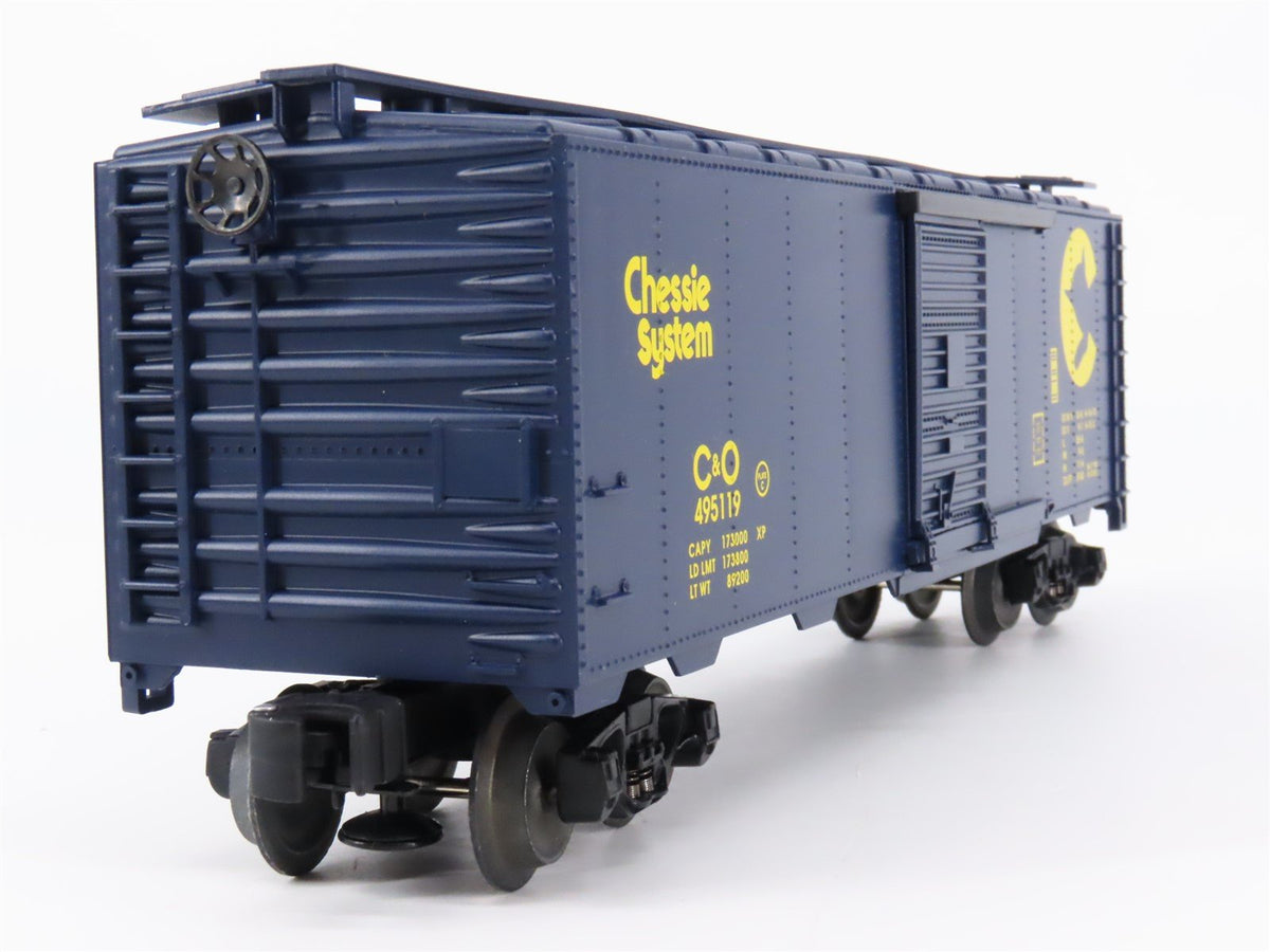 O Gauge 3-Rail Lionel 6-17245 C&amp;O Chessie System Single Door Box Car #495119