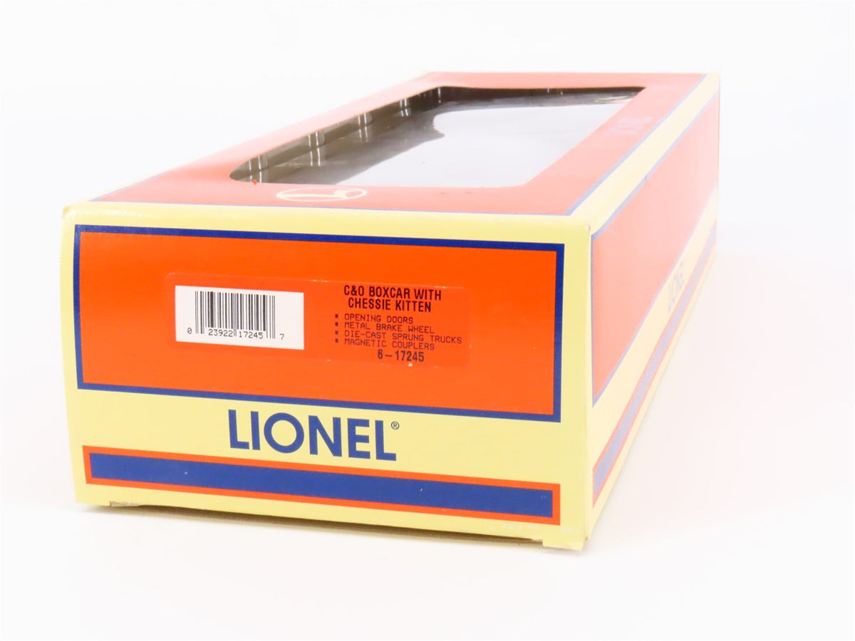 O Gauge 3-Rail Lionel 6-17245 C&amp;O Chessie System Single Door Box Car #495119