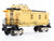 O Gauge 3-Rail Lionel 6-17635 Die-Cast Gold Plated Caboose #2000 w/ Lighting