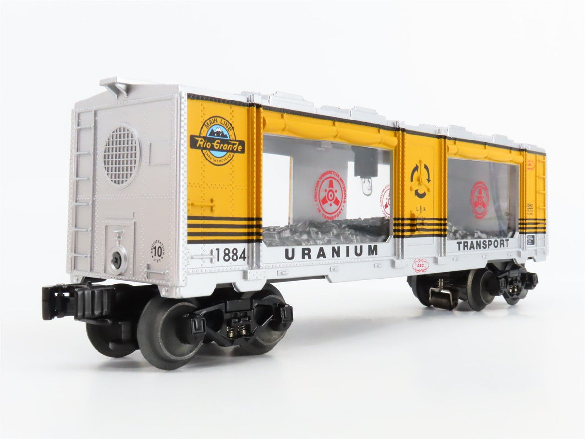 O Gauge 3-Rail Lionel 6-52562 D&amp;RGW Rio Grande Uranium Transport Mint Car #1884