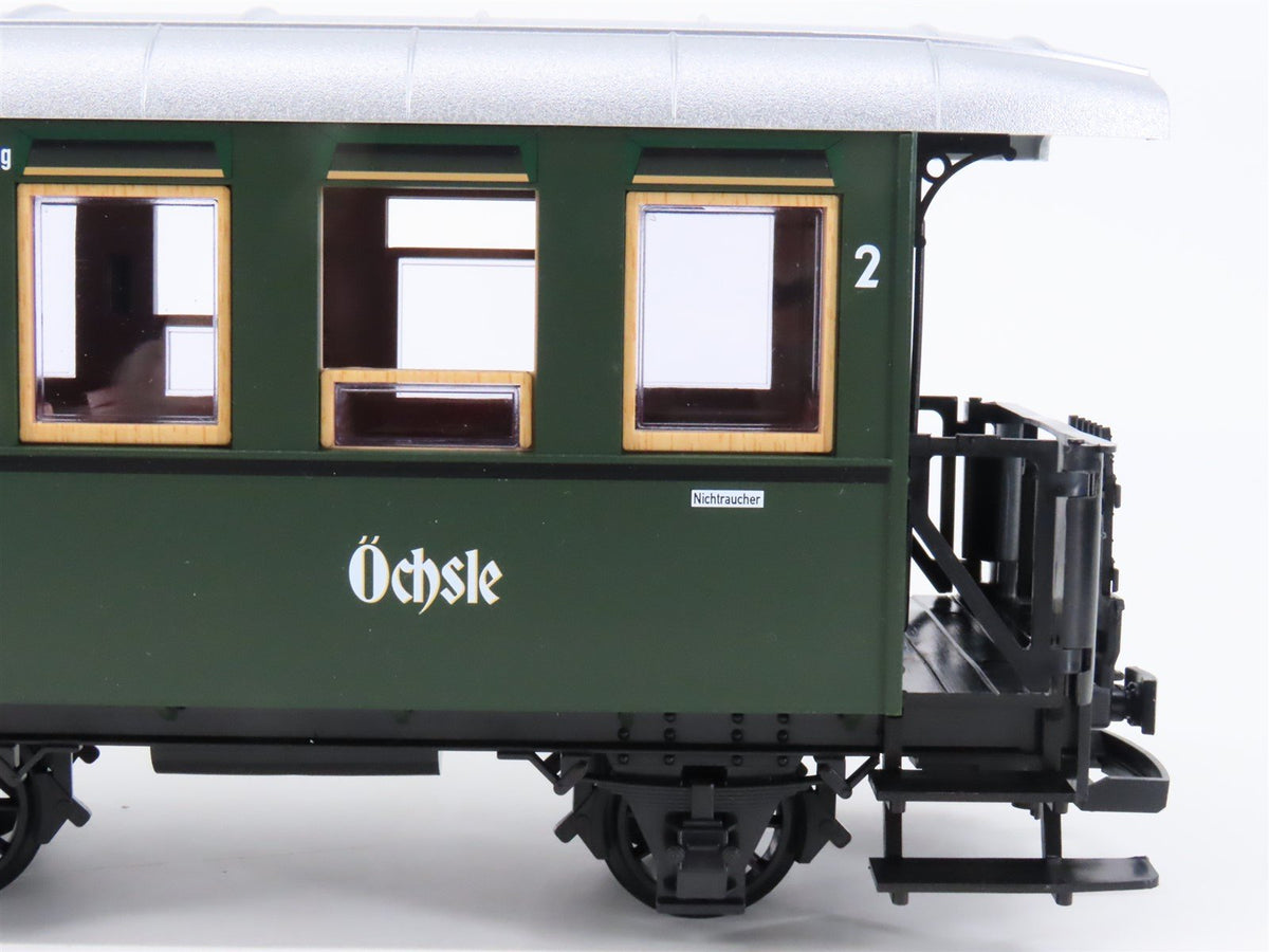 G Scale LGB 38079 Öchsle Bahn Coach Passenger Car 3-Pack