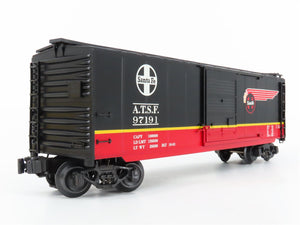 O Gauge 3-Rail K-Line K761-1051 ATSF Santa Fe Single Door Box Car #97191