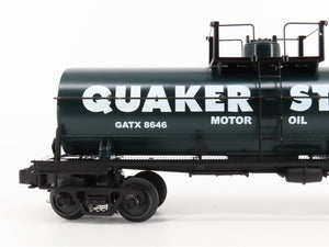 O Gauge 3-Rail MTH Rail King 30-8116 Die-Cast GATX Quaker State Tank Car #8646