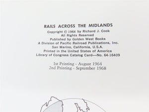 Rails Across The Midlands by Richard J. Cook ©1968 HC Book