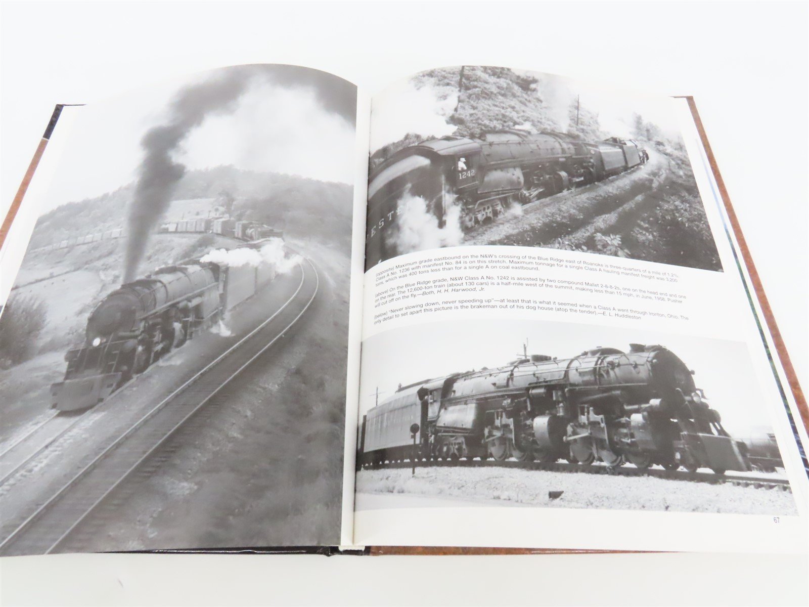 World's Greatest Steam Locomotives by Eugene L. Huddleston ©2001 HC Book