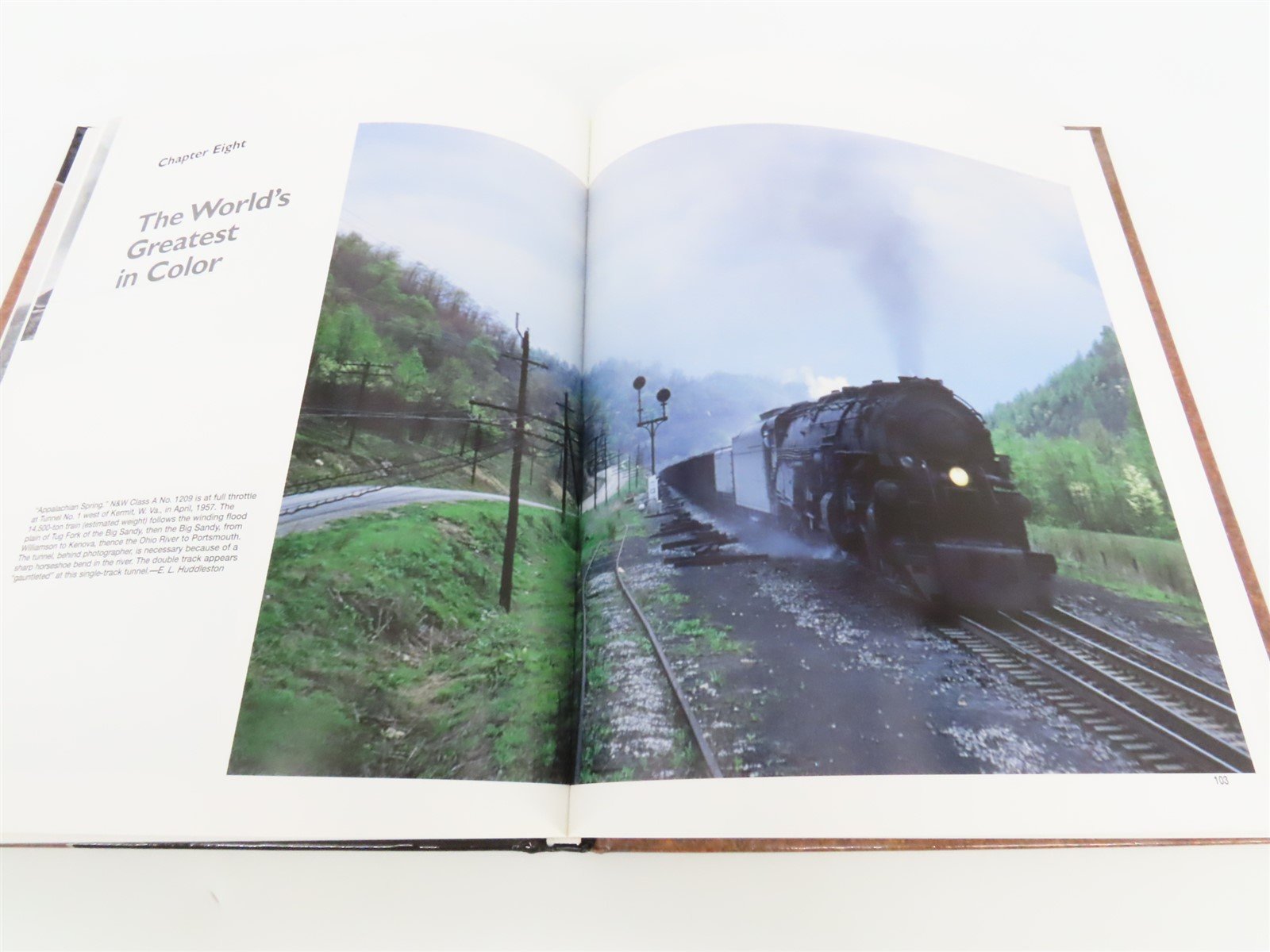 World's Greatest Steam Locomotives by Eugene L. Huddleston ©2001 HC Book