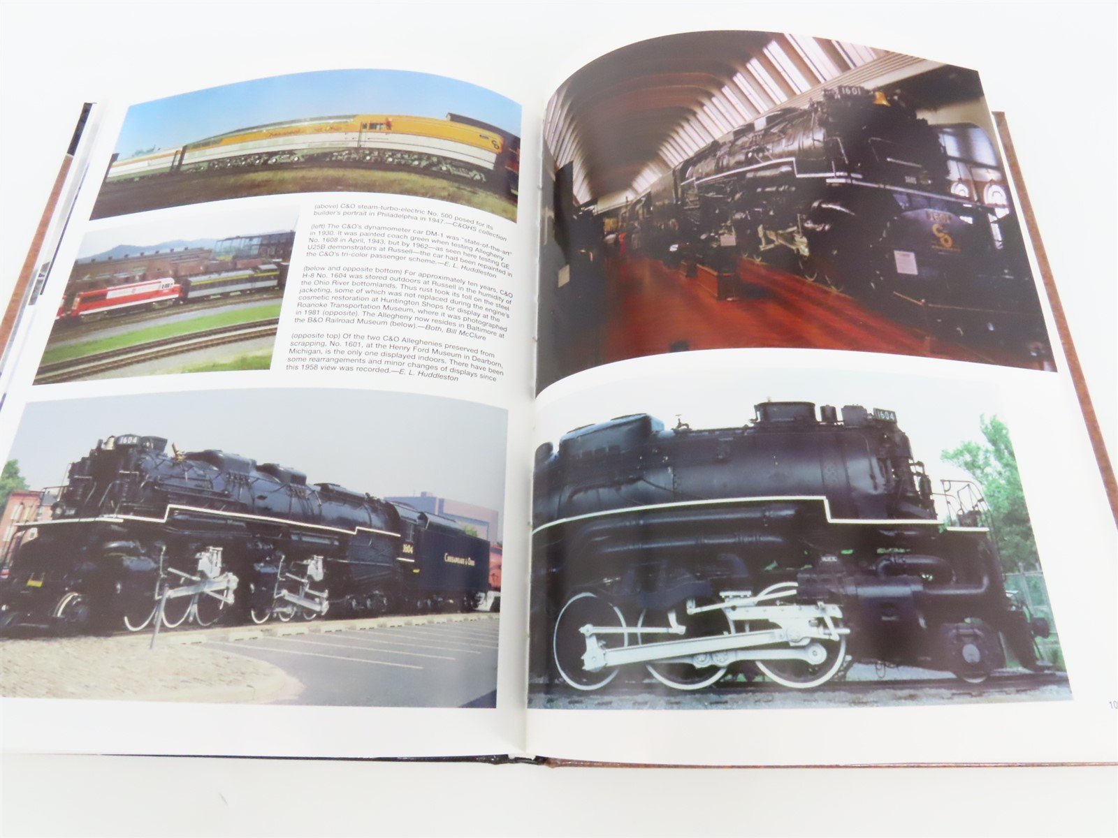 World's Greatest Steam Locomotives by Eugene L. Huddleston ©2001 HC Book
