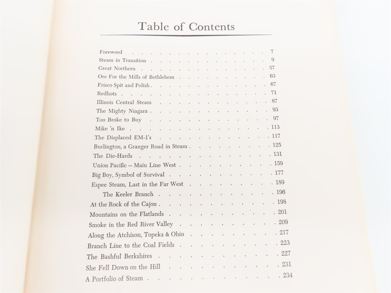 The Last Of Steam by Joe G. Collias ©1960 HC Book