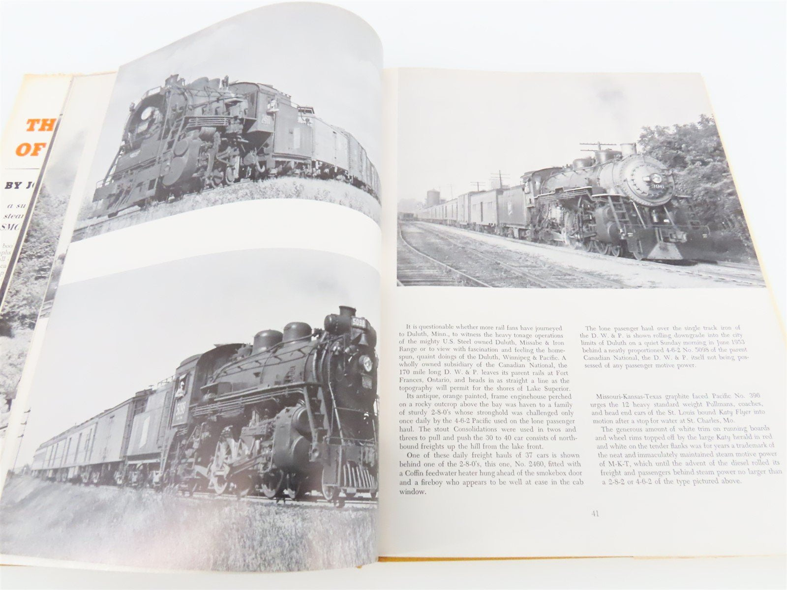 The Last Of Steam by Joe G. Collias ©1960 HC Book