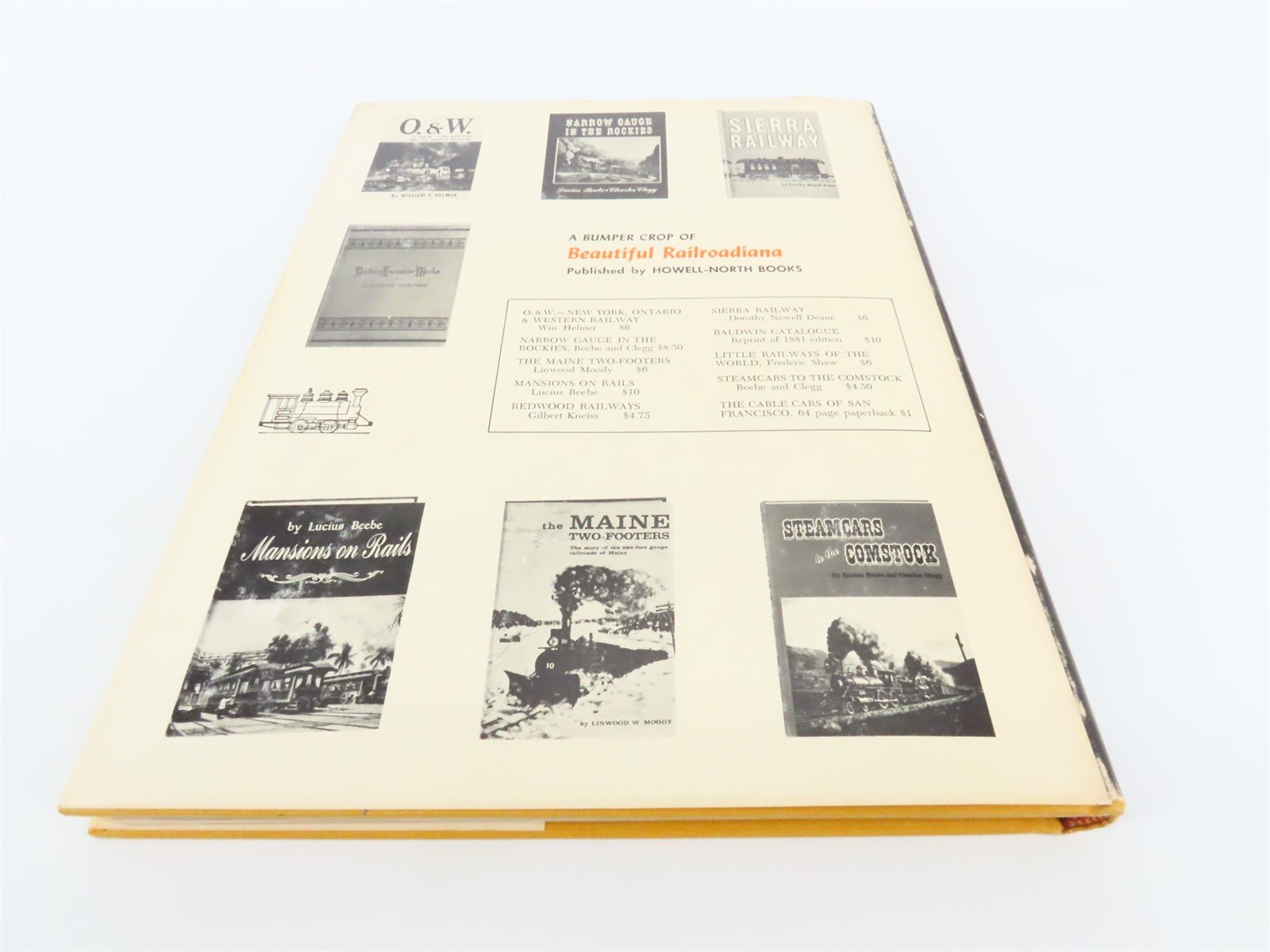 The Last Of Steam by Joe G. Collias ©1960 HC Book