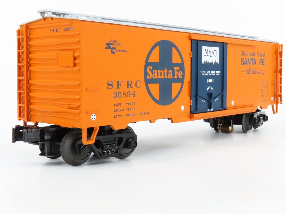 O Gauge 3-Rail MTH 20-94022 SFRC Santa Fe Operating Reefer Car #35894 w/Ramp