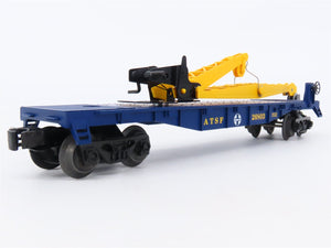 O Gauge 3-Rail Lionel 6-26803 ATSF Santa Fe Railroad Derrick Car #26803