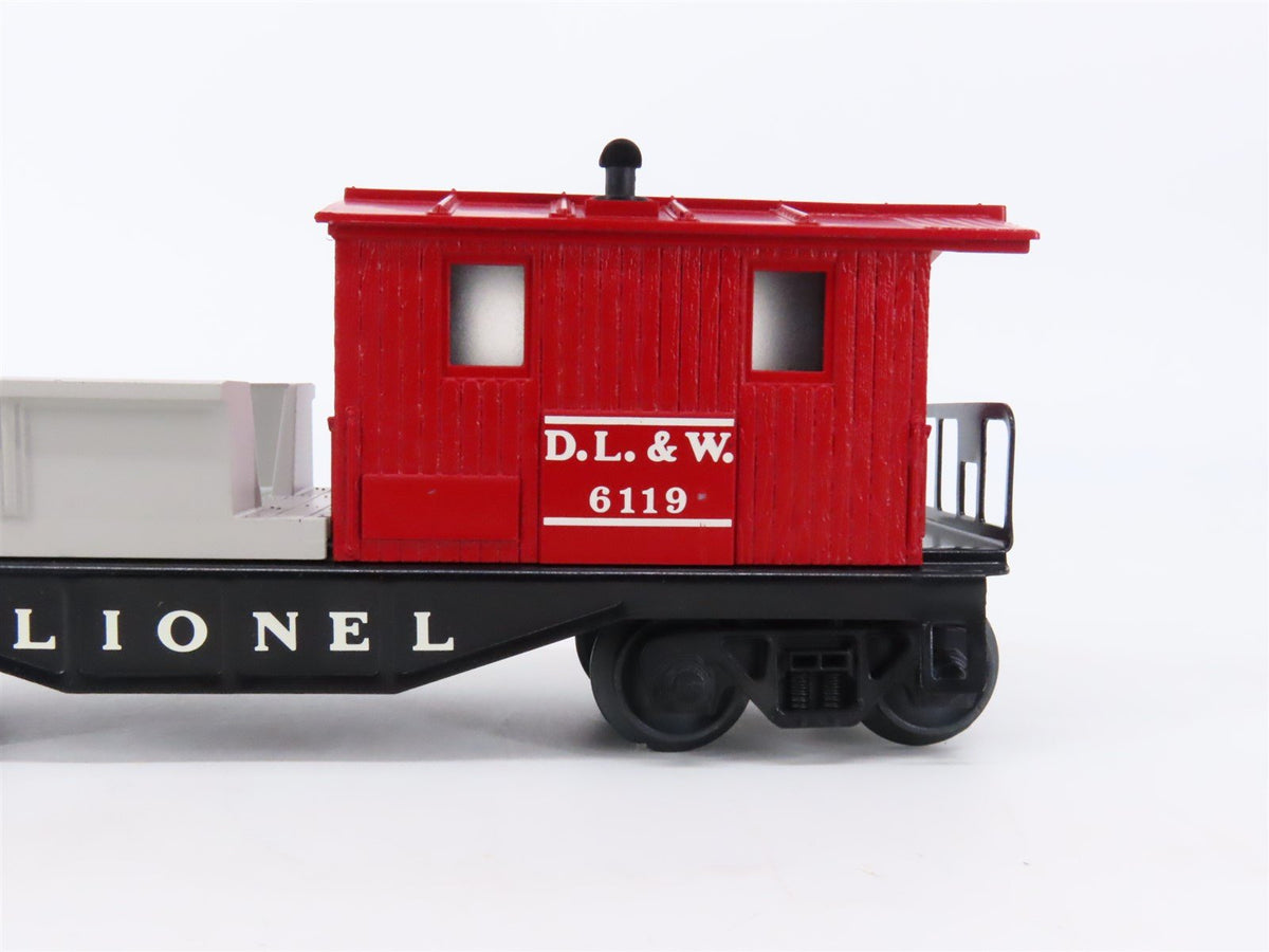 O Gauge 3-Rail Lionel 6119-100 DL&amp;W Lackawanna Railroad Work Caboose #6119