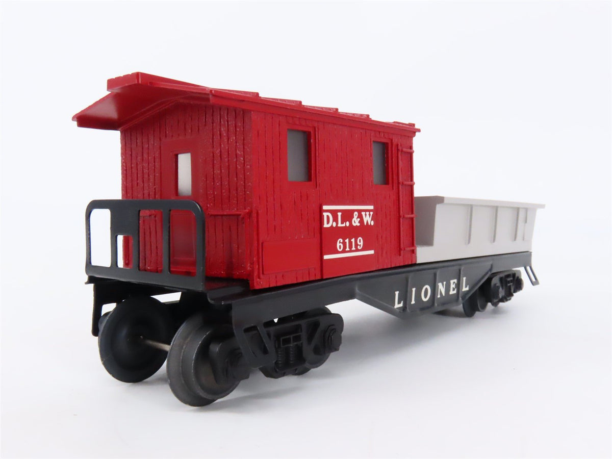 O Gauge 3-Rail Lionel 6119-100 DL&amp;W Lackawanna Railroad Work Caboose #6119