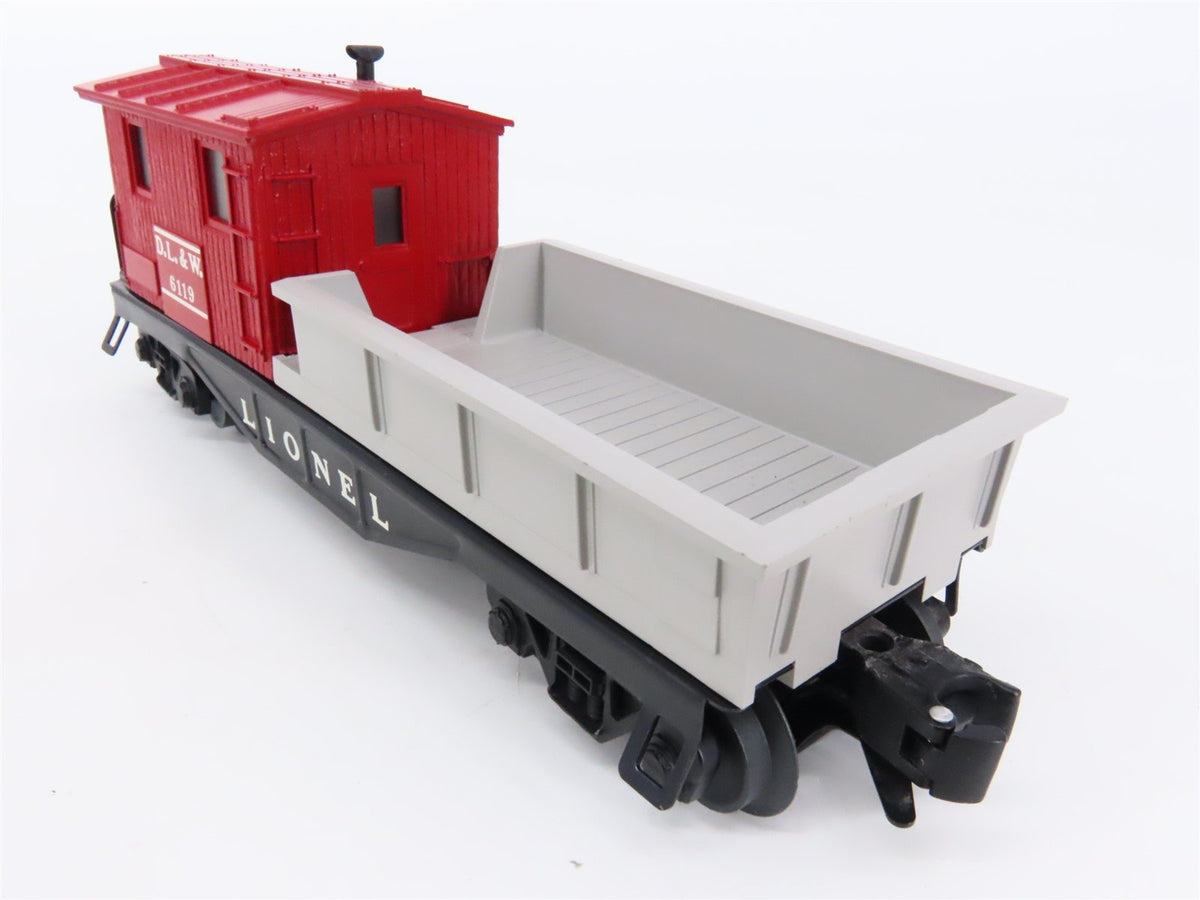 O Gauge 3-Rail Lionel 6119-100 DL&amp;W Lackawanna Railroad Work Caboose #6119