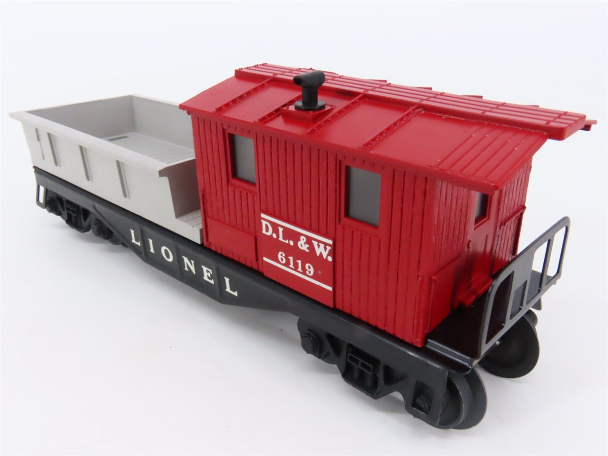 O Gauge 3-Rail Lionel 6119-100 DL&amp;W Lackawanna Railroad Work Caboose #6119