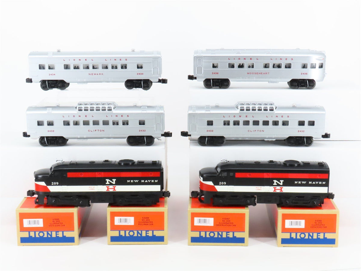 O Gauge 3-Rail Lionel 6-52423 NH Railway Alco A/B Diesel Passenger Train Set