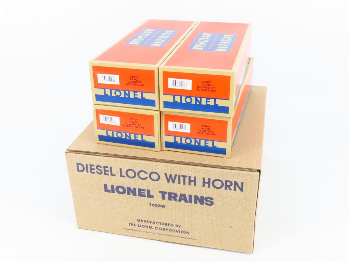 O Gauge 3-Rail Lionel 6-52423 NH Railway Alco A/B Diesel Passenger Train Set