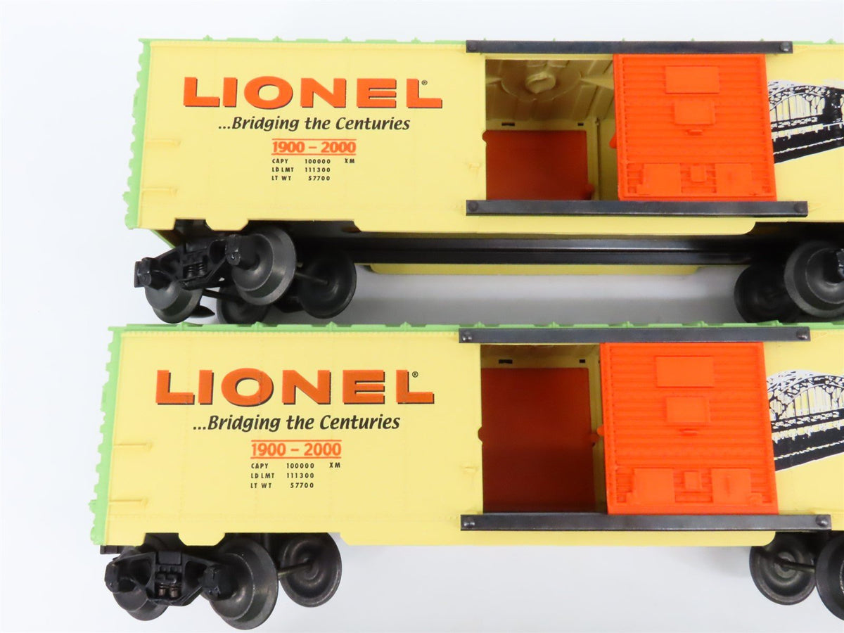 Lot of 6 O Gauge 3-Rail Lionel Operation Lifesaver/Lionel Anniversary Boxcars