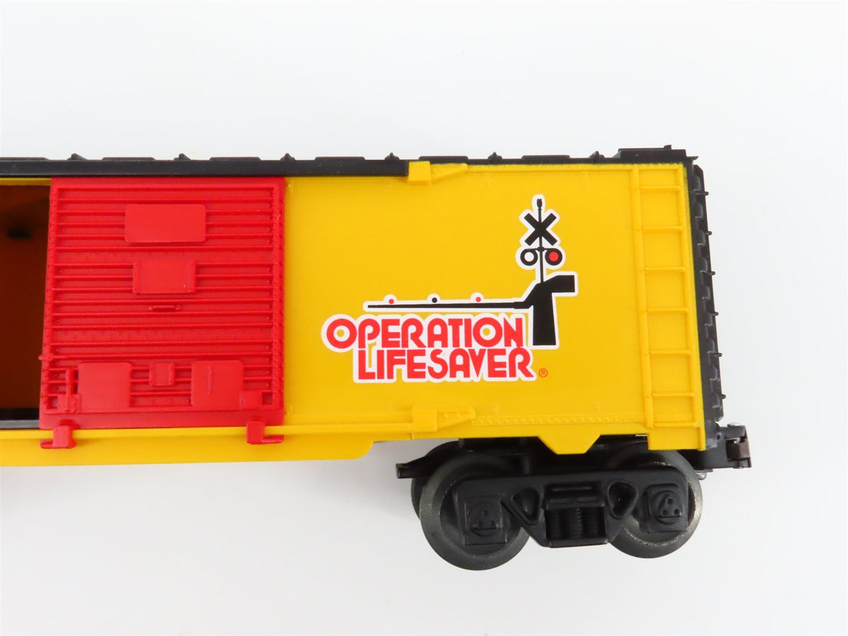 Lot of 6 O Gauge 3-Rail Lionel Operation Lifesaver/Lionel Anniversary Boxcars