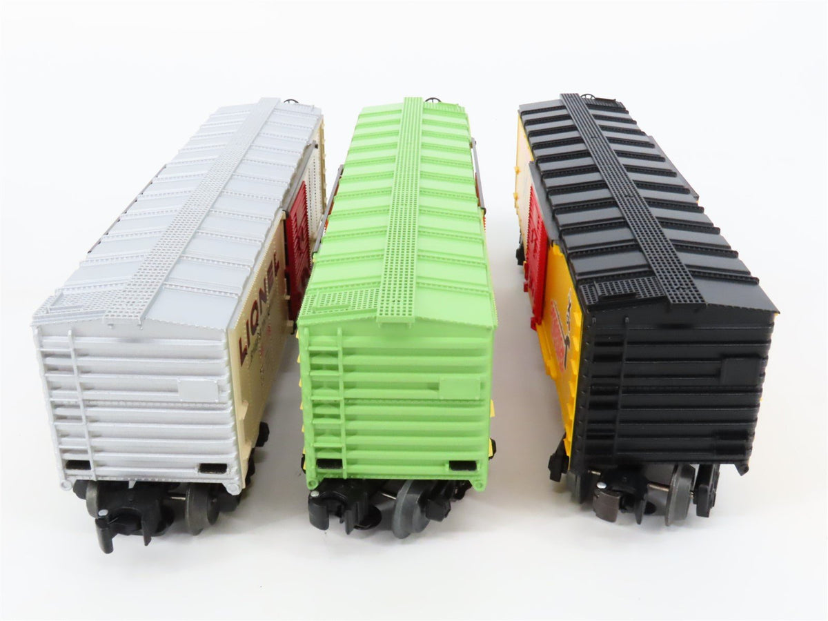 Lot of 6 O Gauge 3-Rail Lionel Operation Lifesaver/Lionel Anniversary Boxcars