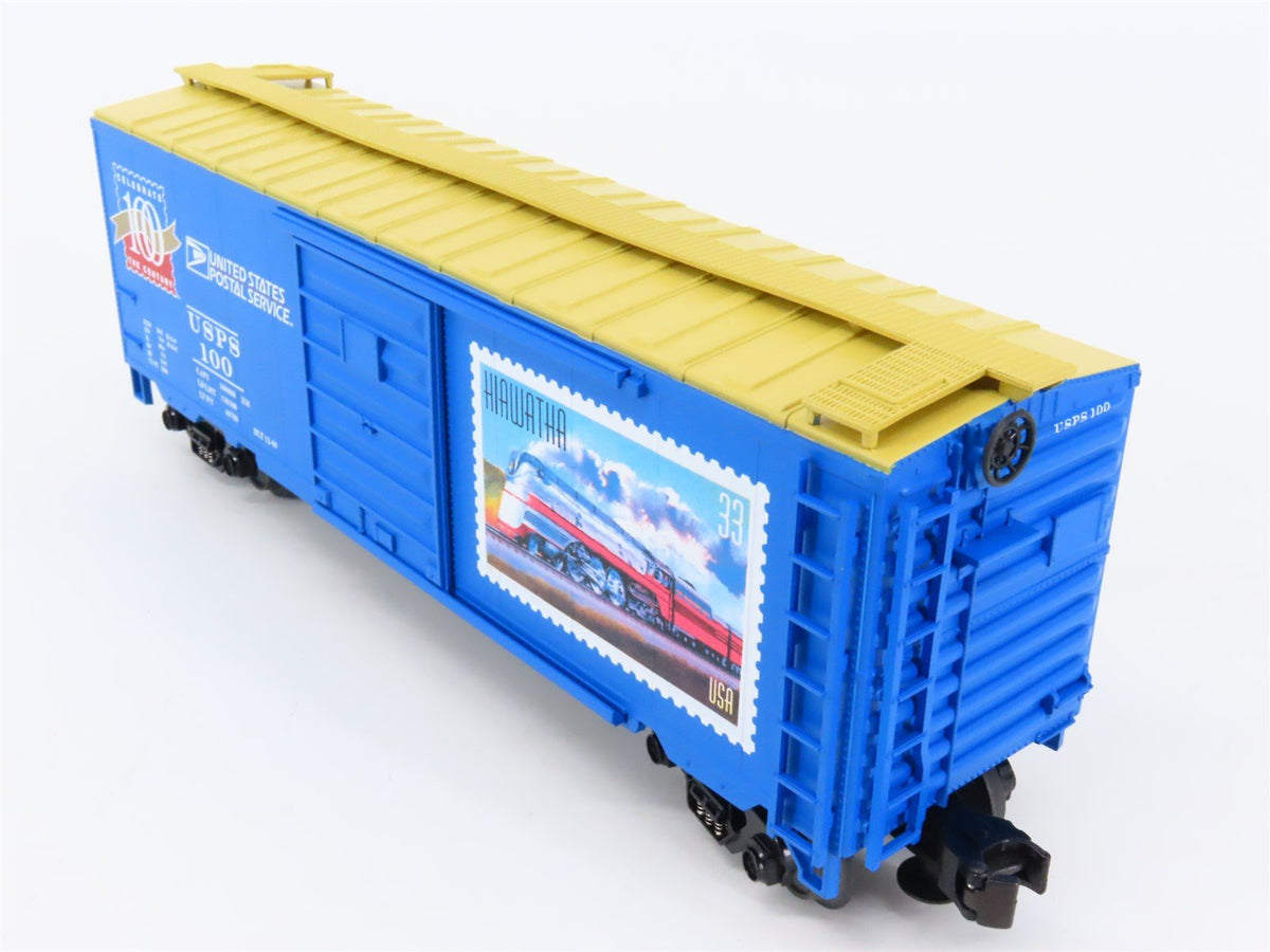 O Gauge 3-Rail MTH 20-93041 USPS United States Postal Office 40&#39; Box Car #100