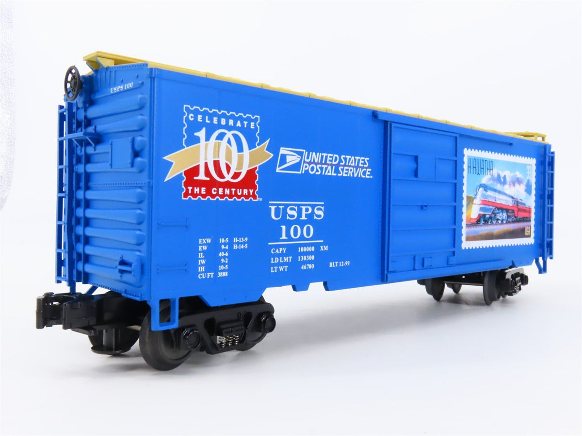 O Gauge 3-Rail MTH 20-93041 USPS United States Postal Office 40&#39; Box Car #100