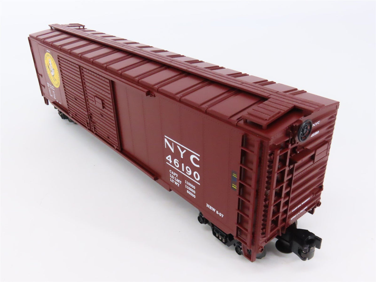 O Gauge 3-Rail MTH 20-90017A NYC New York Central 50&#39; Double Door Box Car #46190