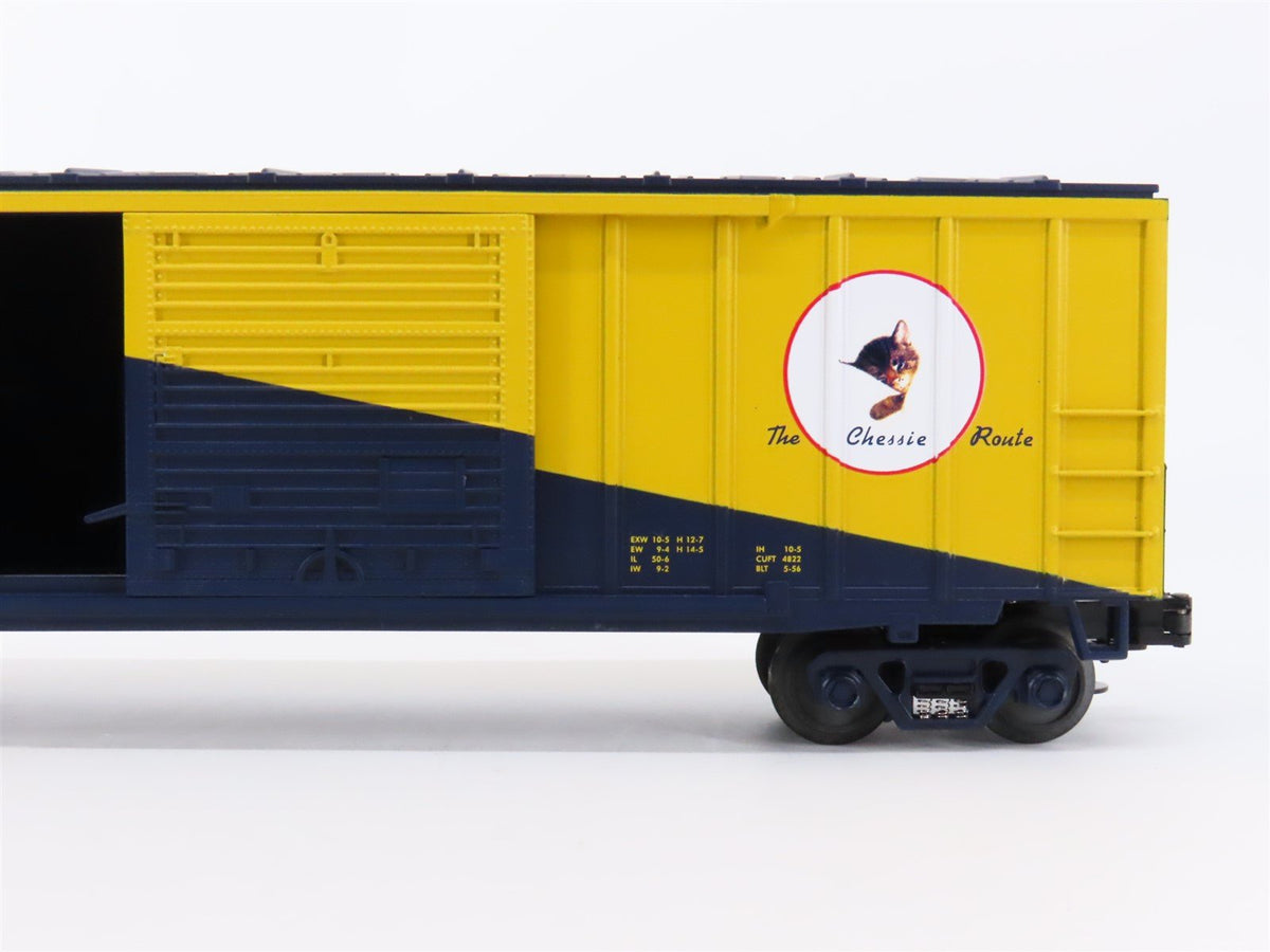 O Gauge 3-Rail MTH 20-93063 C&amp;O Chesapeake &amp; Ohio 50&#39; Single Door Box Car #21302