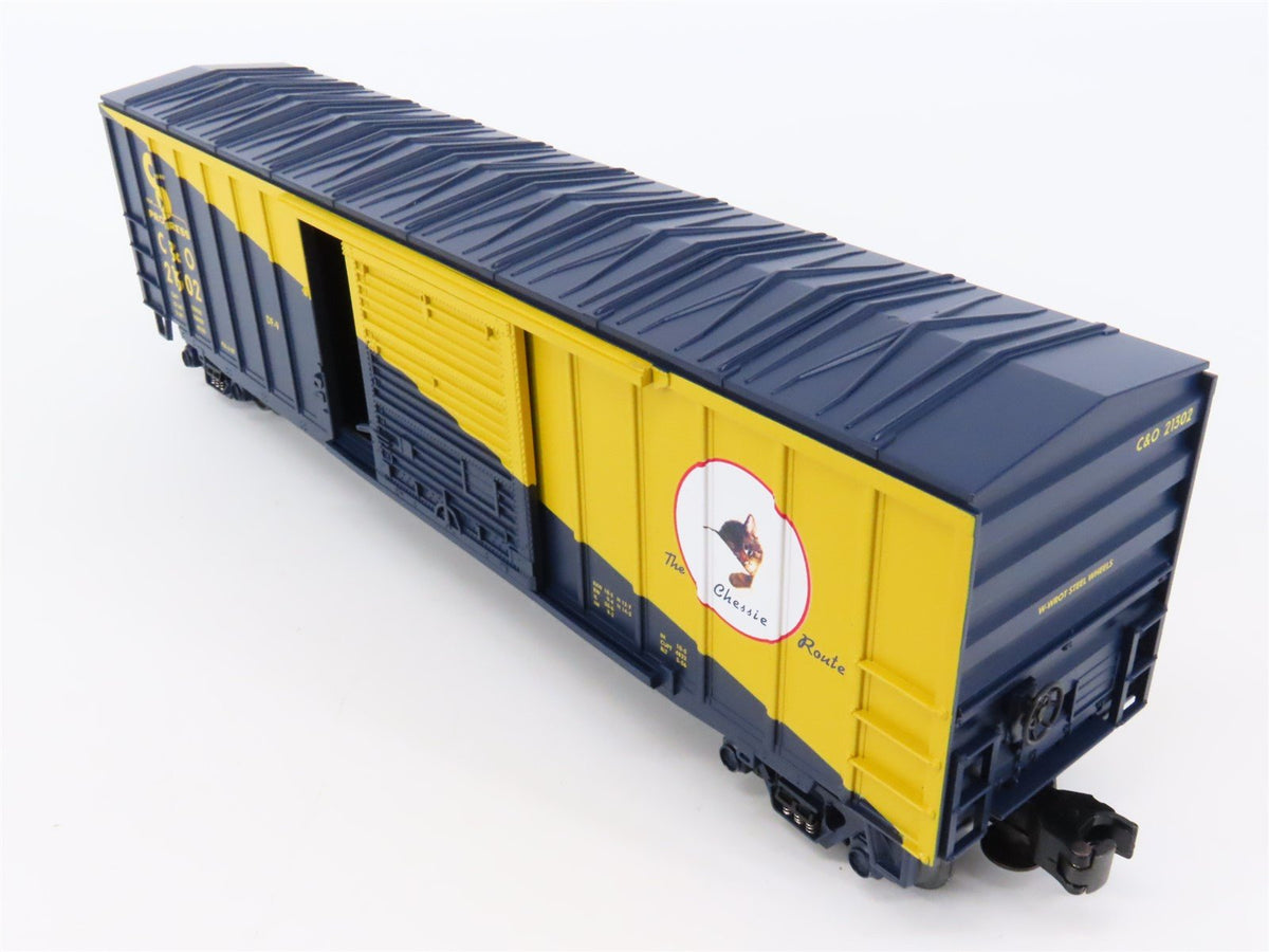 O Gauge 3-Rail MTH 20-93063 C&amp;O Chesapeake &amp; Ohio 50&#39; Single Door Box Car #21302