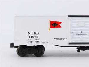 O Gauge 3-Rail Williams No.20 NIRX LV Lehigh Valley Single Door Box Car #41078