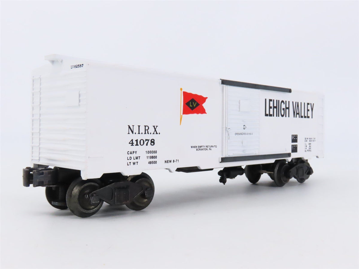 O Gauge 3-Rail Williams No.20 NIRX LV Lehigh Valley Single Door Box Car #41078