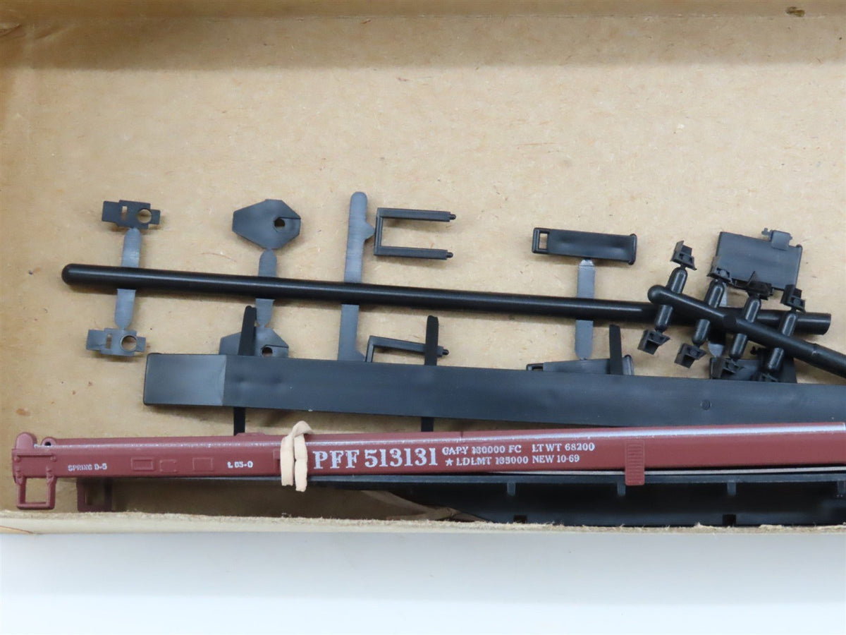 LOT of 4 HO Scale Athearn Kits PFF/SP/TTX All Purpose Flat Cars