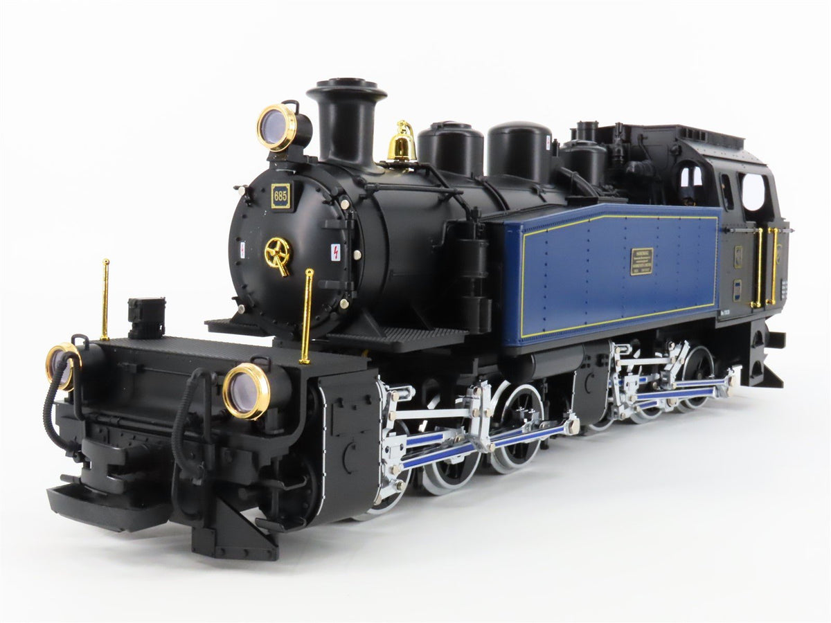 G Scale LGB 70685 Orient-Express Steam Loco &amp; Passenger 2-Car Set w/ Sound