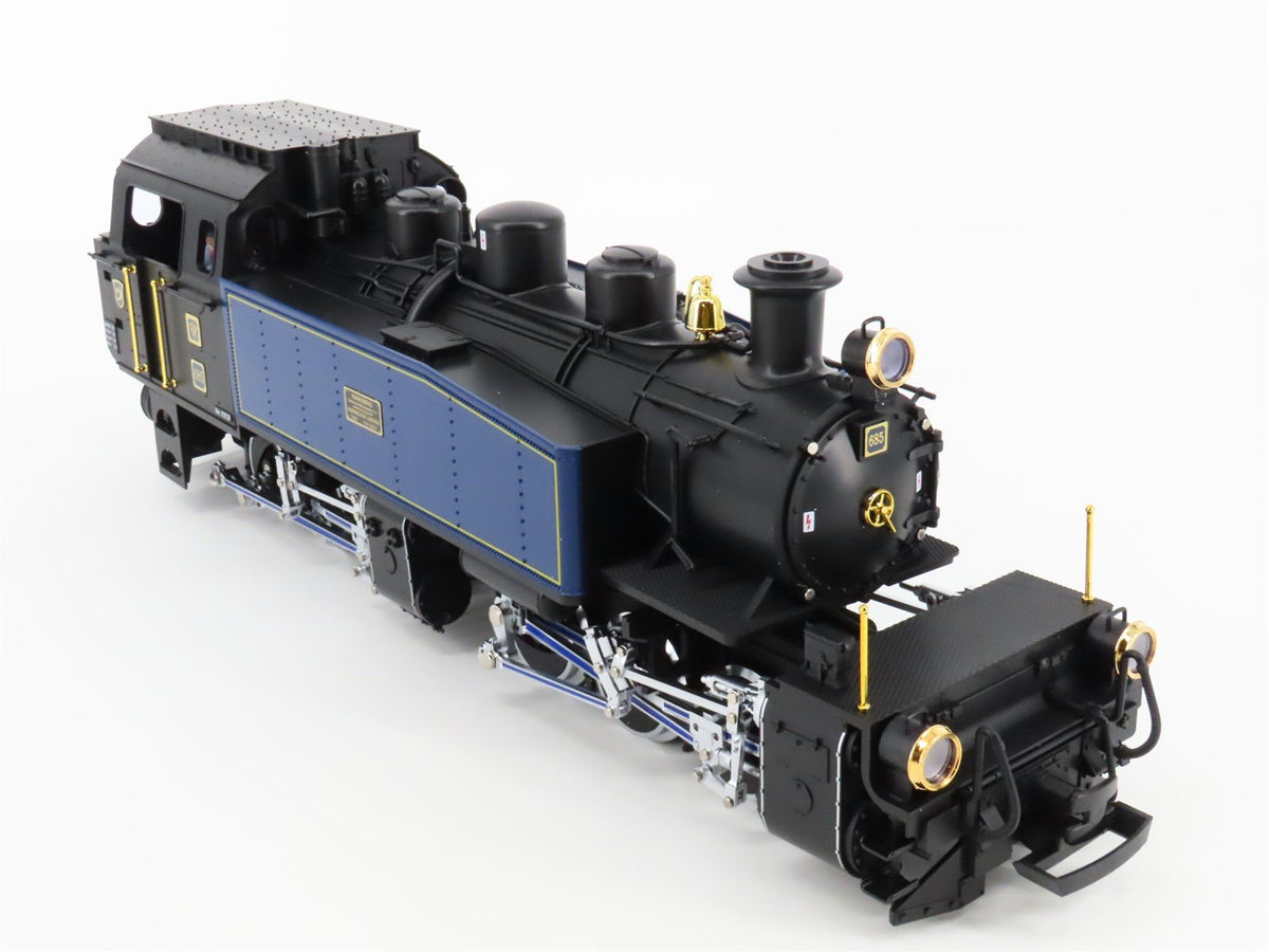 G Scale LGB 70685 Orient-Express Steam Loco &amp; Passenger 2-Car Set w/ Sound