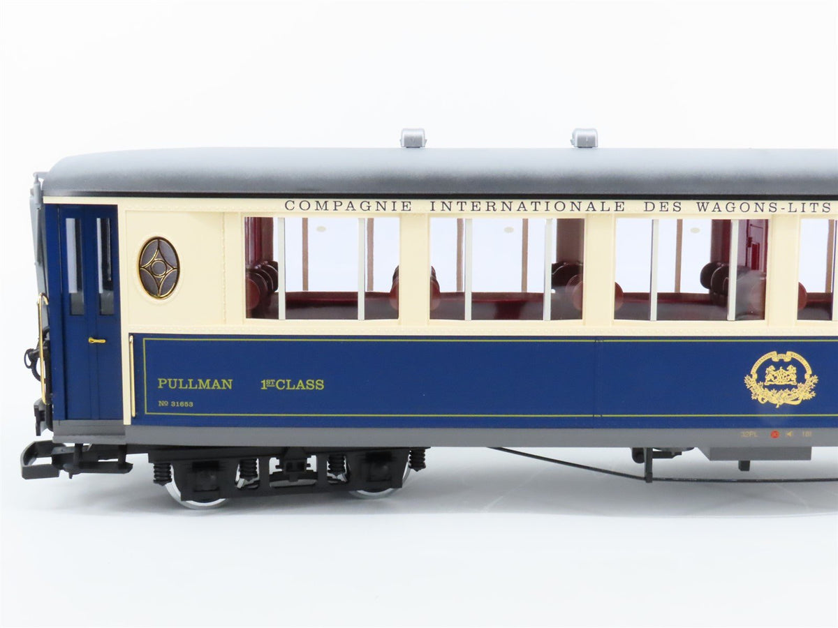 G Scale LGB 70685 Orient-Express Steam Loco &amp; Passenger 2-Car Set w/ Sound