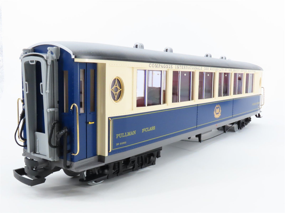 G Scale LGB 70685 Orient-Express Steam Loco &amp; Passenger 2-Car Set w/ Sound