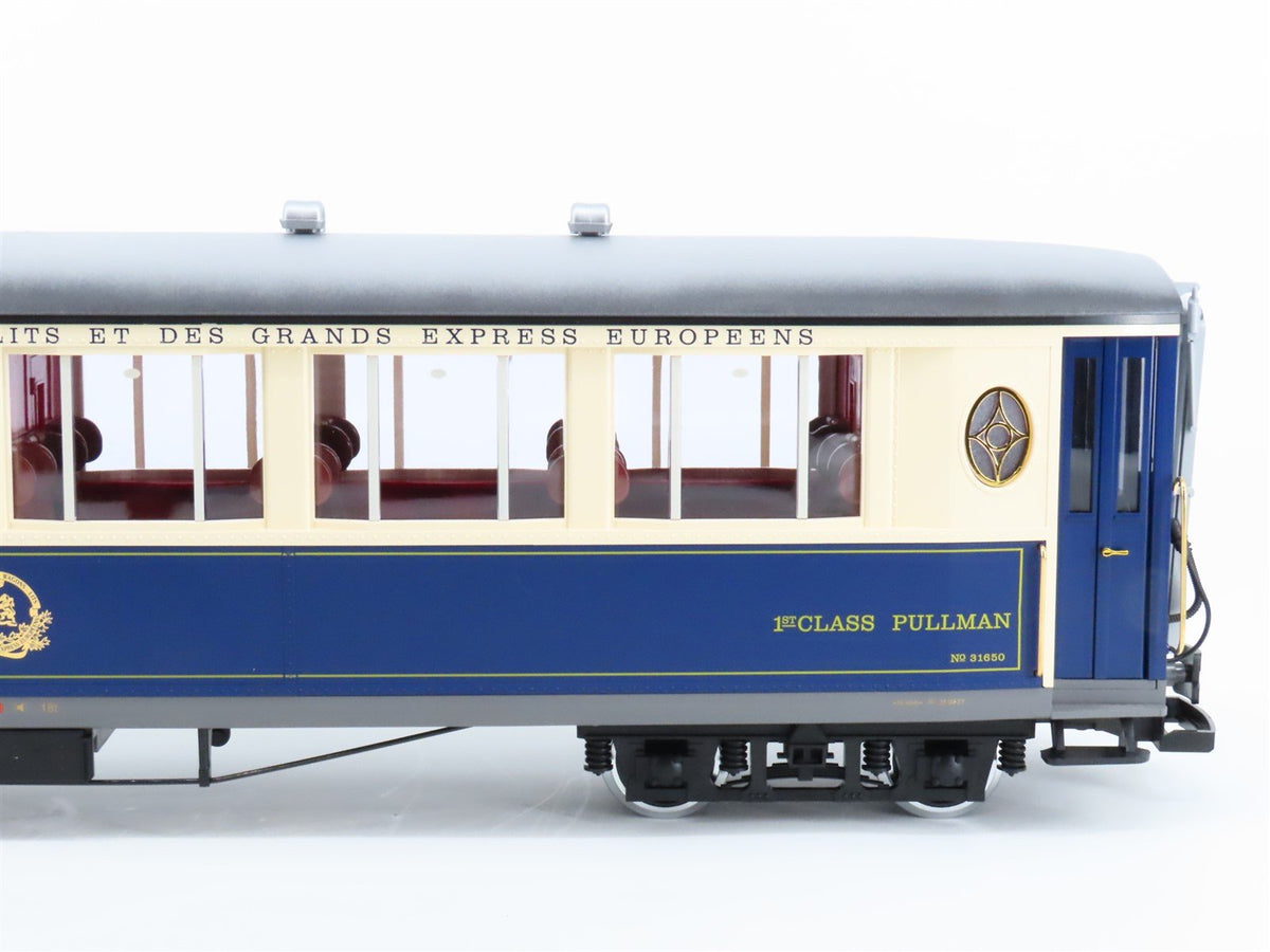 G Scale LGB 70685 Orient-Express Steam Loco &amp; Passenger 2-Car Set w/ Sound