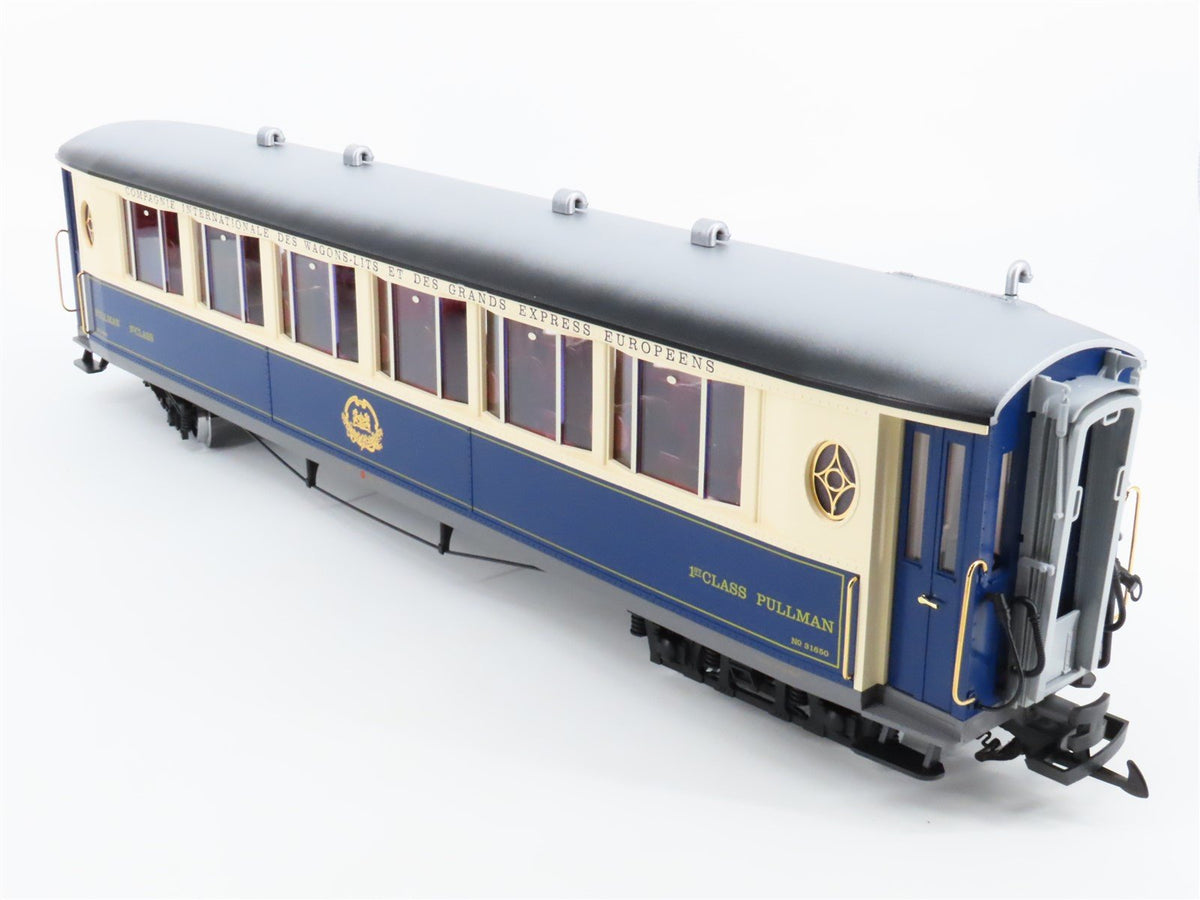 G Scale LGB 70685 Orient-Express Steam Loco &amp; Passenger 2-Car Set w/ Sound