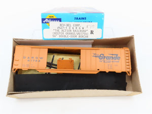 HO Athearn Bev-Bel Kit #427-1 D&RGW Rio Grande 50' Double Door Box Car #61754