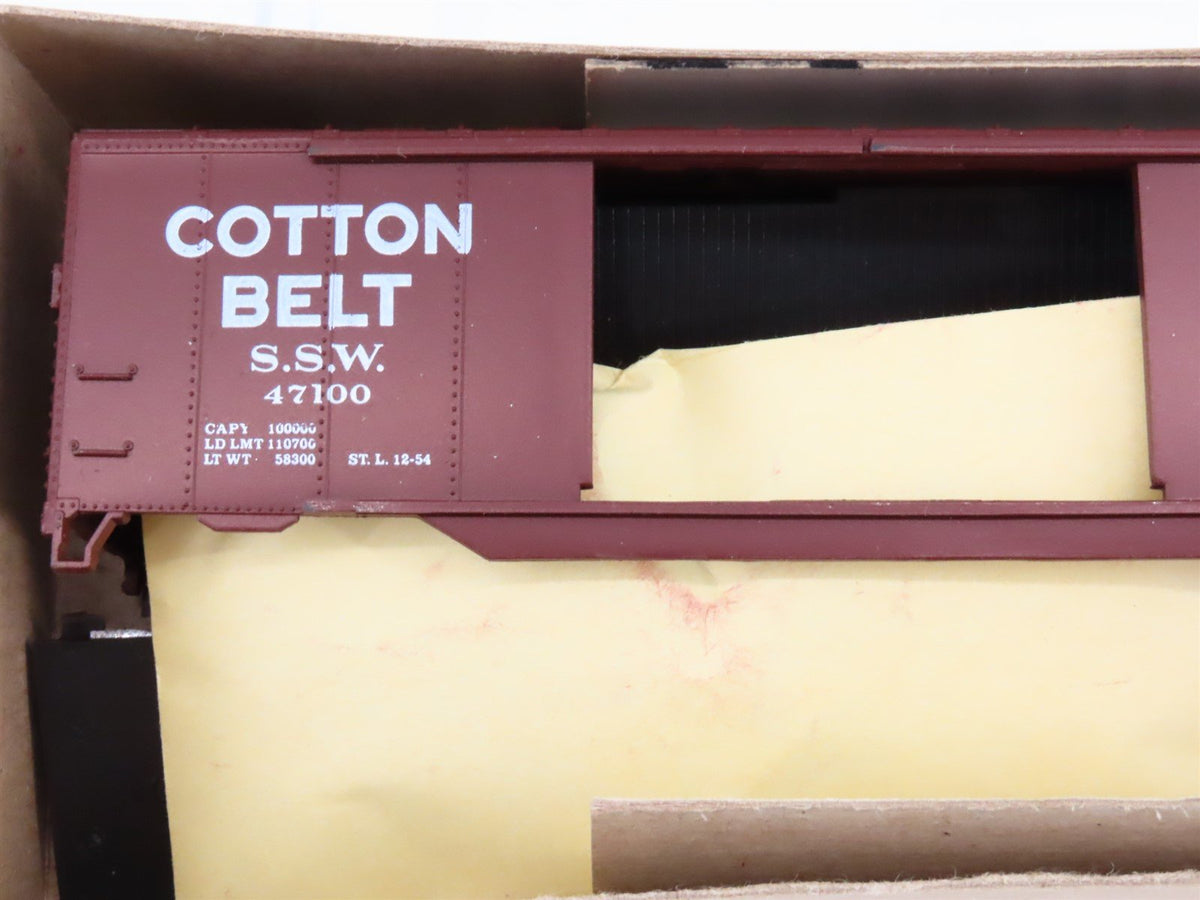 HO Athearn Bev-Bel Kit #806 SSW Cotton Belt 50&#39; Double Door Box Car #47100