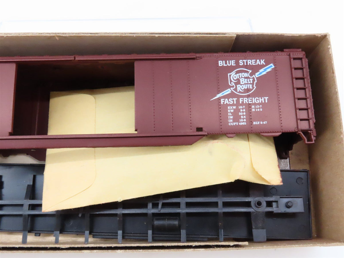 HO Athearn Bev-Bel Kit #806 SSW Cotton Belt 50&#39; Double Door Box Car #47100