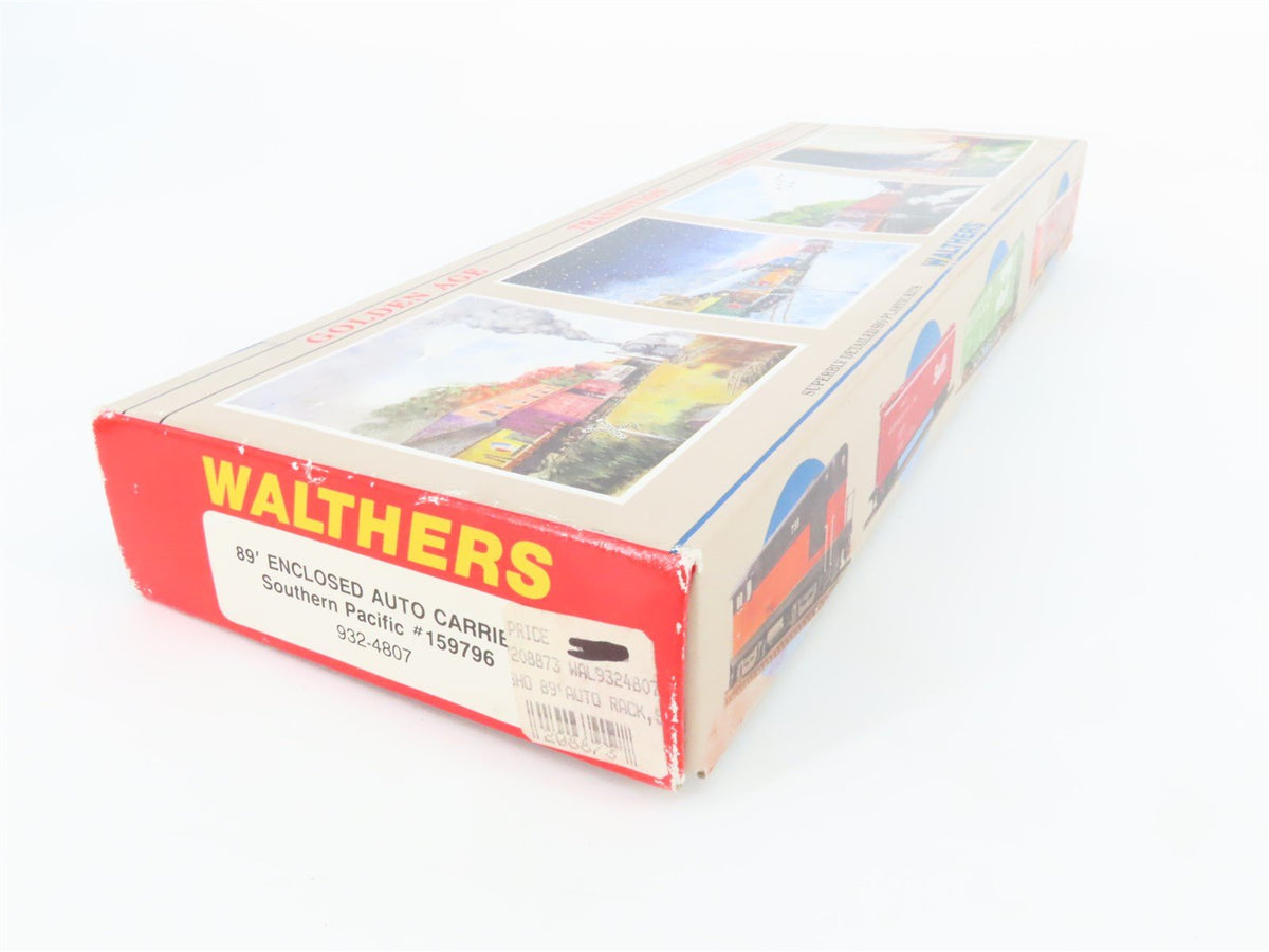 HO Walthers Kit #932-4807 TTGX Southern Pacific 89&#39; Auto Carrier #159796 -Sealed