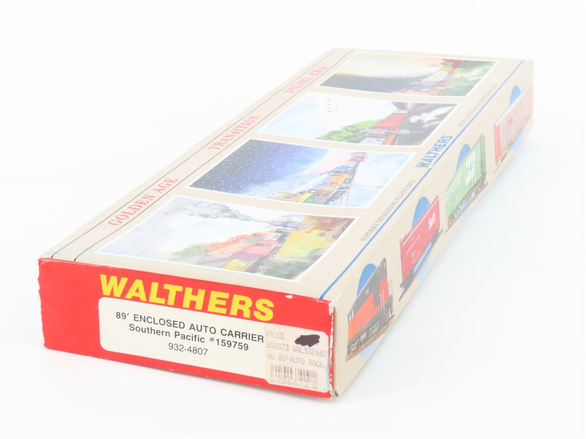 HO Walthers Kit #932-4807 TTGX Southern Pacific 89&#39; Auto Carrier #159759 -Sealed