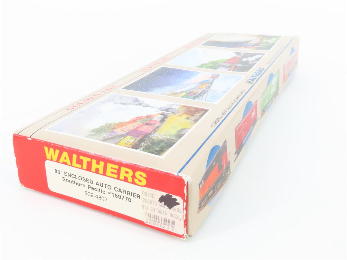 HO Walthers Kit #932-4807 TTGX Southern Pacific 89&#39; Auto Carrier #159770 -Sealed