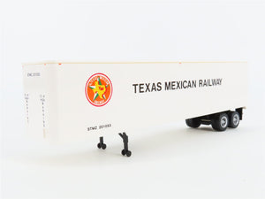 HO Scale Con-Cor 0004-008203 TM Texas Mexican Railway 43' Dry Vans - Set of 2