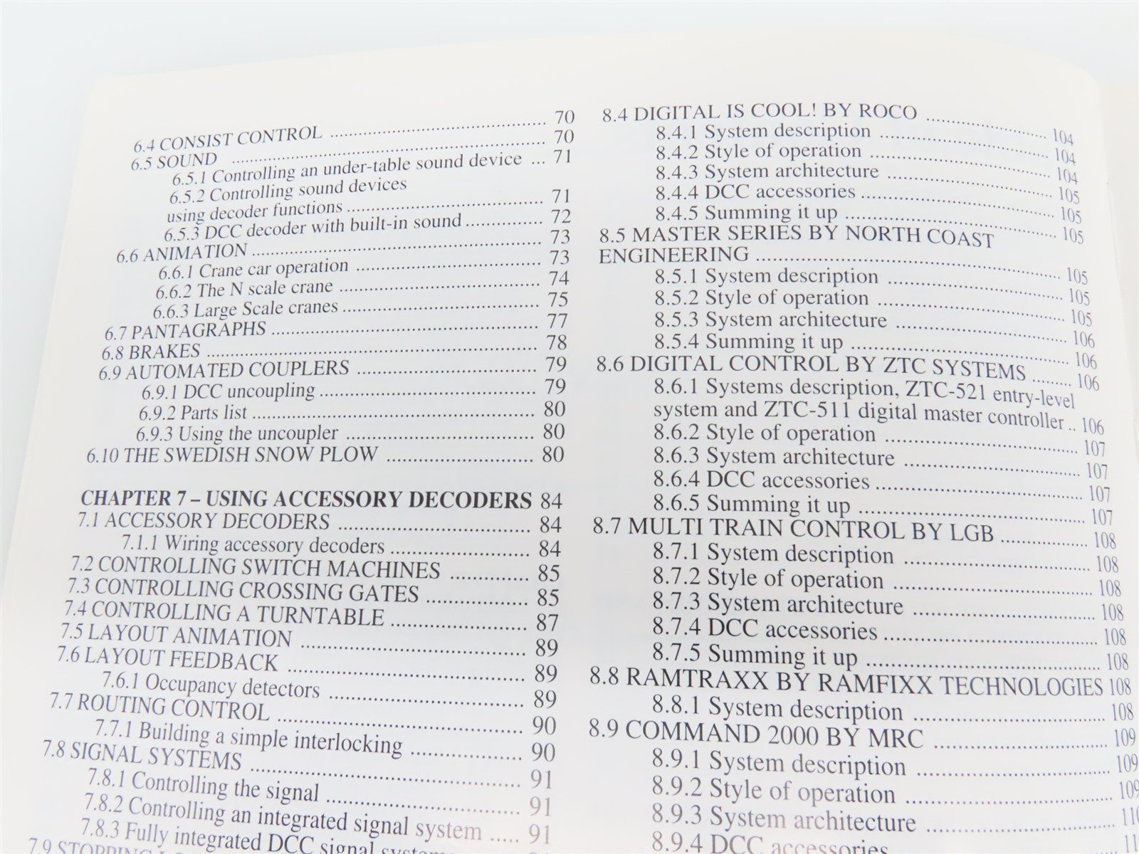 Digital Command Control - the comprehensive guide to DCC ©2001 SC Book