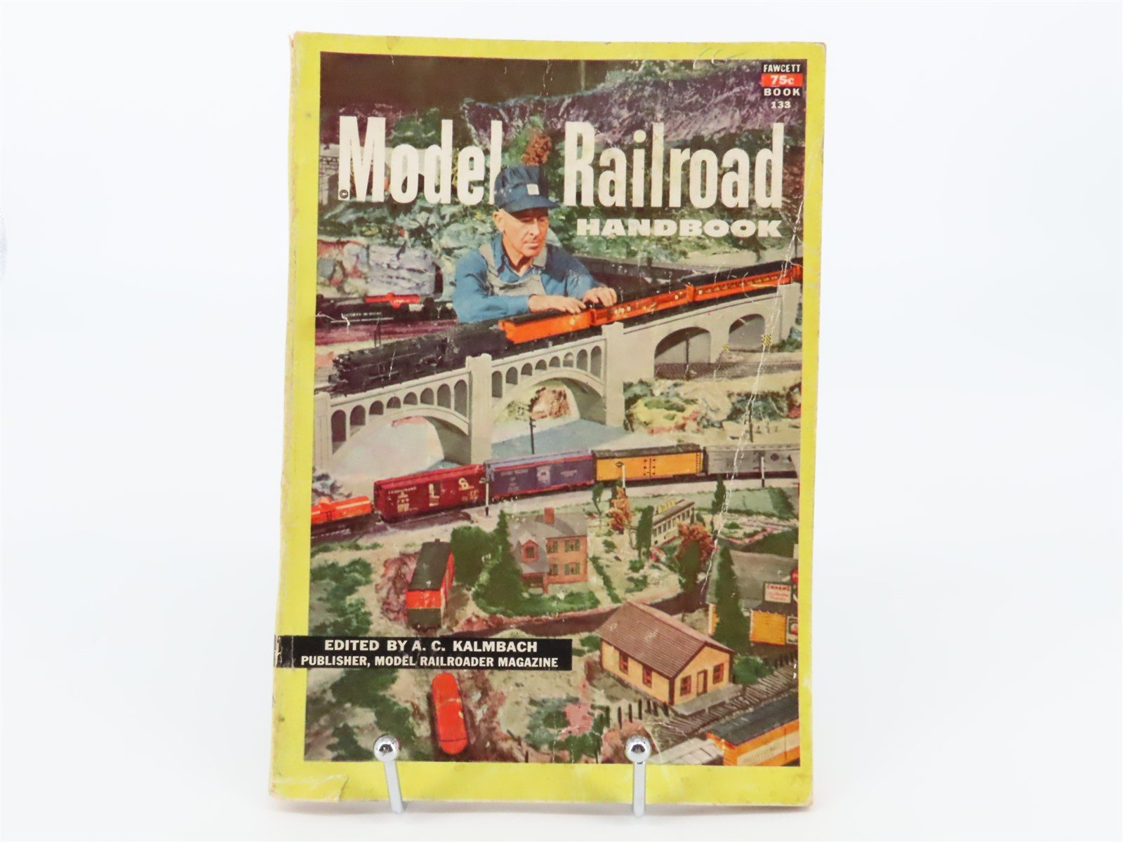 Model Railroad Handbook by A.C. Kalmbach, Editor ©1951 SC Book