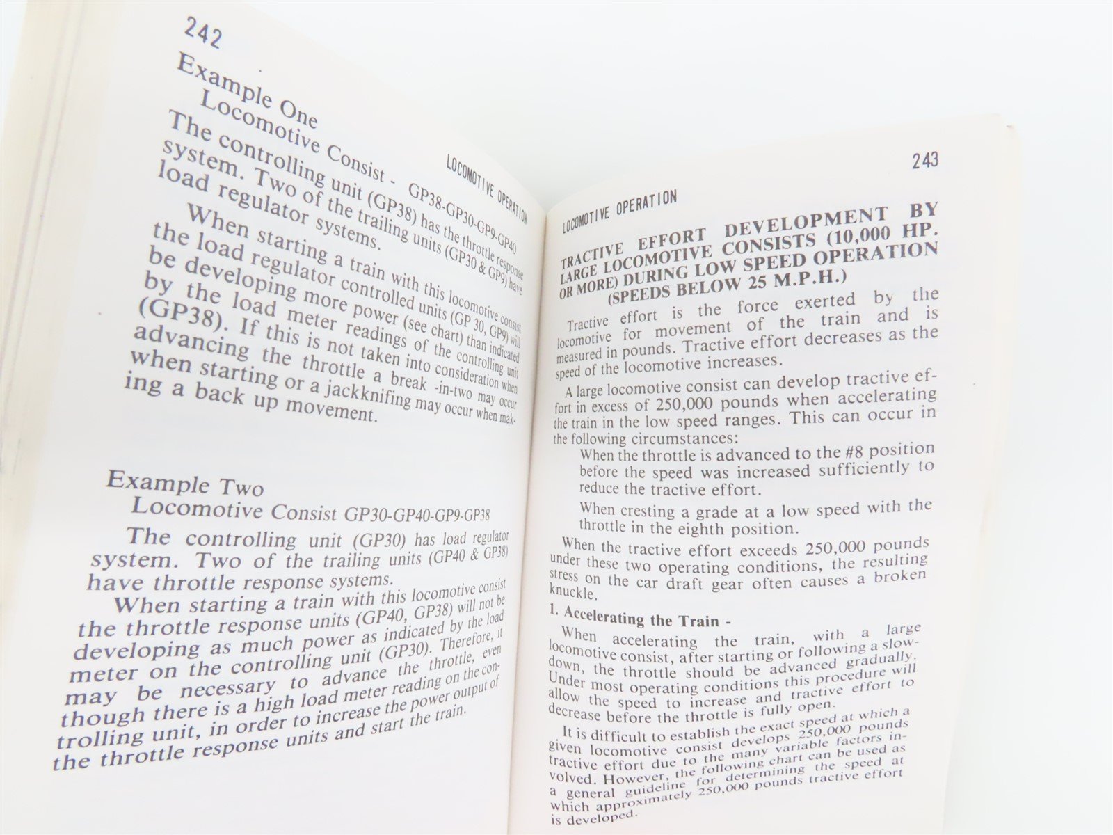 The Modern Locomotive Handbook by H.C. Eck ©1981 SC Book